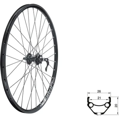 Voorwiel Kellys Draft27,5''