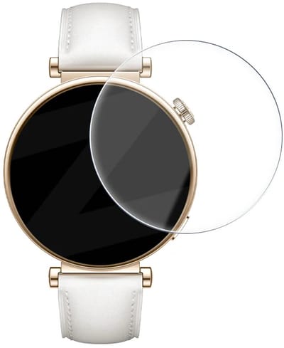 Bandz Glazen Screenprotector met One-Click Tool (2 Pack) – helder, krasbestendig, bubbelvrij – geschikt voor Huawei Watch GT 4 41mm