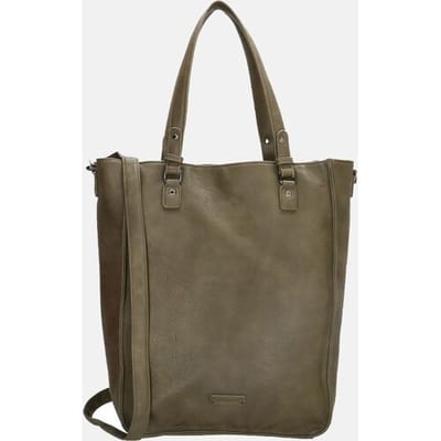 Enrico Benetti Lily Shopper 17,3 inch (38,3x21,5 cm) - Olijfgroen
