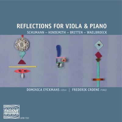 Dominica Eyckmans & Frederik Croene - Reflections For Viola & Piano (CD)