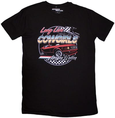 Morgan Wallen - Cowgirls Car T-shirtjurk - S - Zwart