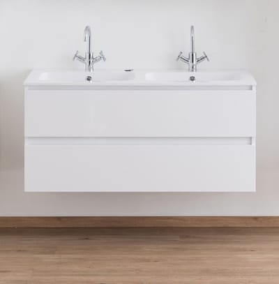 Sanifun badkamermeubel Karolina Wit 1200-1 glanzend