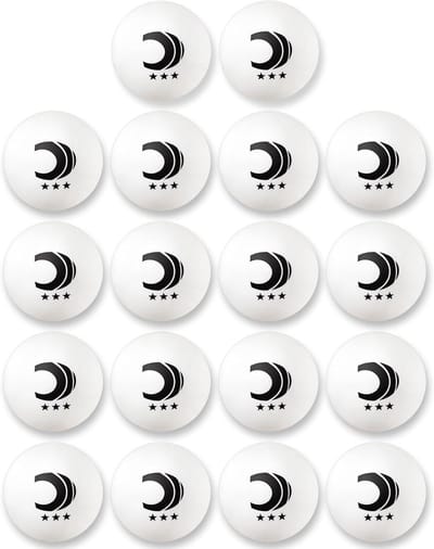 Tafeltennisballen - Pingpongballen Balletjes - Competitie en recreatie - Spin-verbeterend ontwerp - 40 mm - Wit