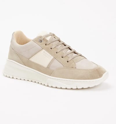 Mason Garments Tia Runner sneaker van suède - Beige - Maat 42