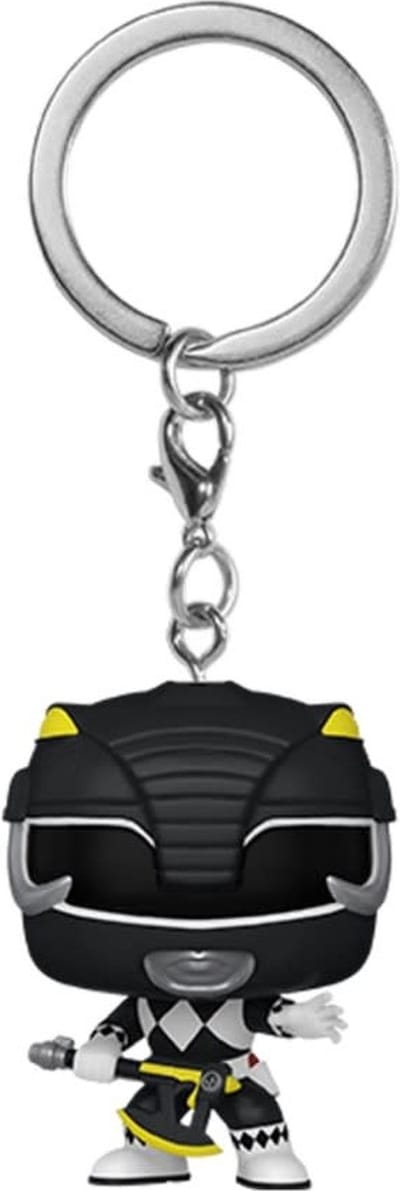 Funko Pocket Pop! Keychain: Mighty Morphin Power Rangers 30th Anniversary - Black Ranger