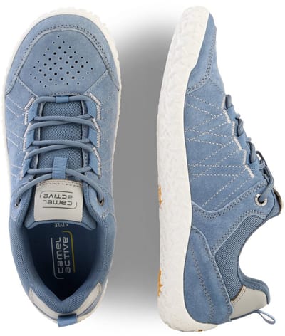 camel active Sneakers met een flexibele loopzool - Maat womenswear-37 - Blauw