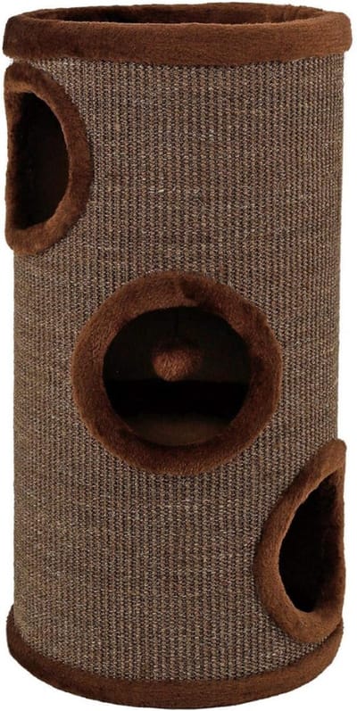 SCH® Krabton - Krabpaal - Krabton voor Katten- Bruin- ‎36cm x 36cm x 50 cm; 5 kg