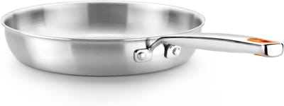 Koekenpan - Koekenpan RVS - Veelzijdig Koken - Triply Bodem - 20 cm - Zilverkleurig