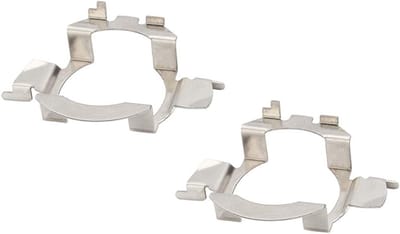 2 Stuks H7 LED Adapter Lamp Houder voor Auto - Roestvrij Stalen Basis voor Eenvoudige Installatie en Betrouwbare Verlichting
