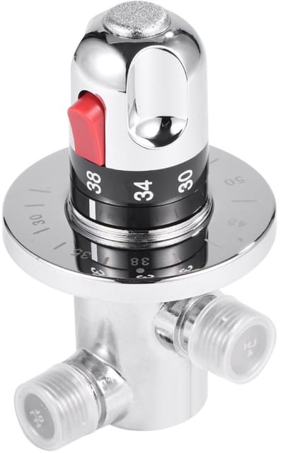 Allecto - Thermostatische Mengkraan - Hoogwaardige Waterafvoer - Messing - Voor Boiler - Temperatuurregeling - Veilig en Duurzaam - Geschikt voor H...