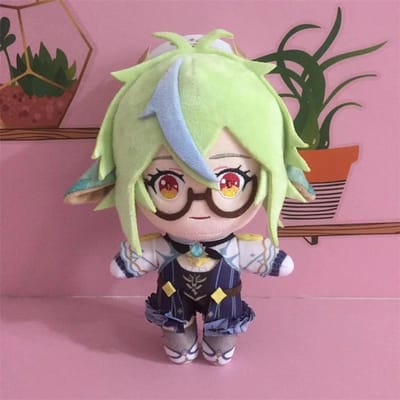 Anime Sucrose Cosplay Pluche Pop Speelgoed 20cm Genshin Impact Spel Schattig Zacht Gevuld Kussen Kinder Cadeau 20cm beige