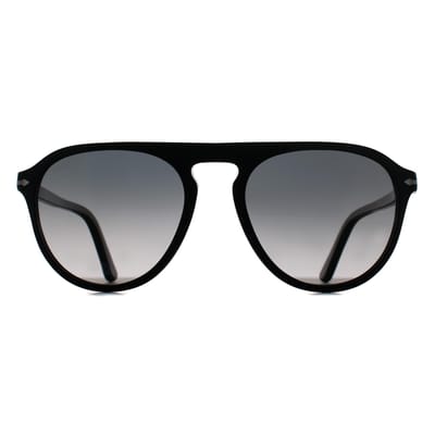 Persol PO3302S 95/M3 zwart grijs gradiënt gepolariseerde zonnebril
