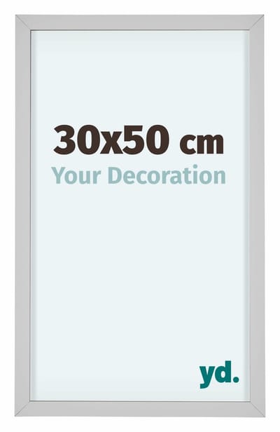 Your Decoration - Fotolijst 30x50 cm - Aluminium - Wit - Virginia