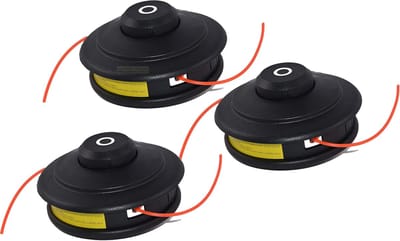 Trimmer Spoelen Set - Grasmaaier Onderdelen - Onkruid Maaien - Dubbele Draadkop - 115mm Diameter