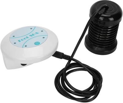 ONF3 - Ionische Voetenbadmachine - Professionele Voetenbad Detox - Draagbare Voet Spa Reinigingsmachine - Geschikt voor Thuis en Reizen - EU-ste...