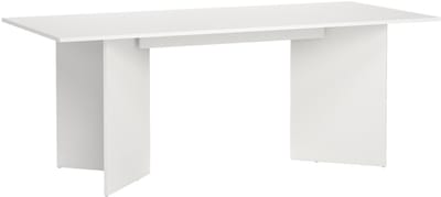 Eettafel Wit Rechthoek - Eetkamertafel 200cm - Family Cashmere - Giga Living