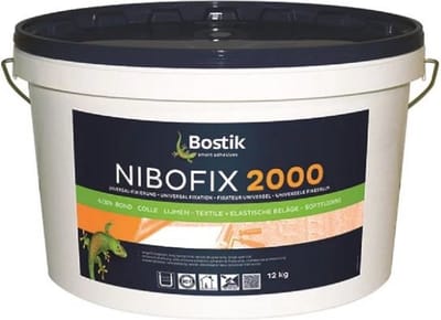 Bostik Nibofix 2000 - Acryllijm voor pvc vloerbekleding en tapijt - 12 kg