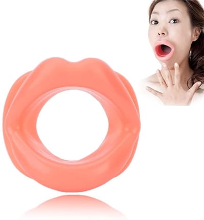 Dailygoods- Mond Spier Massage Tool - Siliconen Gezichtsafslanker - Lip Trainer - Oefening voor Spieren - Multifunctionele Massager - Voor Slanker Gezicht - Gezichtstrainer