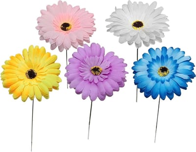 Decoratie Stake Labels - Tuin Indicatoren - Planten Markeren - Geweven Vezel Materiaal - 5 Stuks - Meerkleurig