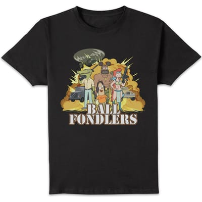 Rick and Morty Ball Fondlers T-shirt - Zwart - XL