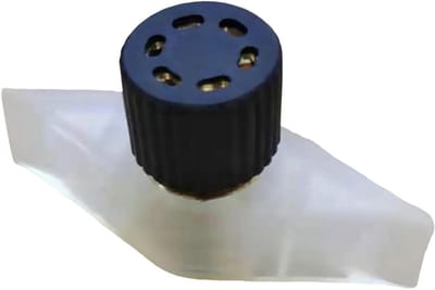 Koperen Luchtpijp - Ventiel Adapter - Opblaasbare Producten - Goede Luchtdichtheid - 65 x 3055 mm - Wit