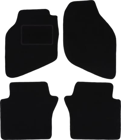 Zwarte veloursmatten voor: Honda City IV sedan (2002-2008)