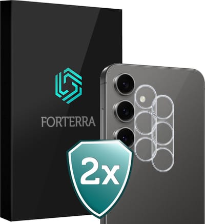 Camera Lens Protector 2 Stuks - Geschikt voor Samsung Galaxy S24 FE - Camera Screenprotector Beschermglas - Gehard Glas - Tempered Glass - Screen Protector