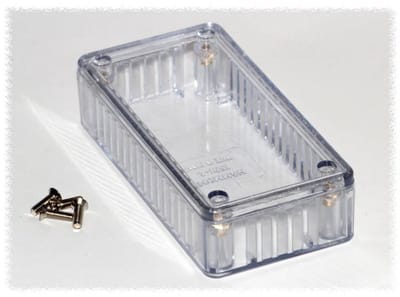 Hammond Electronics 1591ATCL Universele behuizing 100 x 50 x 25 Polycarbonaat Natuur 1 stuk(s)