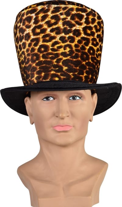 Hoge Hoed Leopard panter print