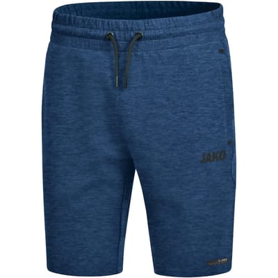 Jako Premium Basics Short Heren - Marine Gemeleerd | Maat: 4XL