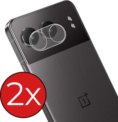 Screenprotector Geschikt voor Oneplus Nord 4 Camera Lens Screenprotector Glas - Screenprotector Geschikt voor Oneplus Nord 4 Screenprotector Camera Protector Gehard Glas - 2 PACK