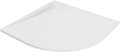 Mexen Bert halfronde SMC douchebak 80 x 80 , wit - 4KR108080