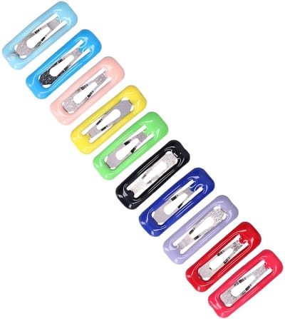 Dailygoods- Haarclips voor kleine huisdieren - Roestvrij Staal - Duurzaam - Geschikt voor Konijnen/Chinchilla's - Eenvoudig te Bevestigen - Feestdecoratie - Huisdieraccessoires