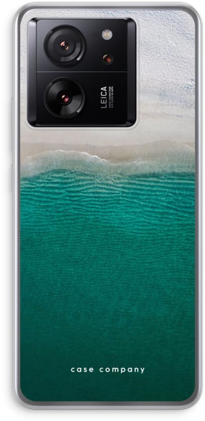 Case Company® - Hoesje geschikt voor Xiaomi 13T Pro hoesje - Stranded - Soft Cover Telefoonhoesje - Bescherming aan alle Kanten en Schermrand