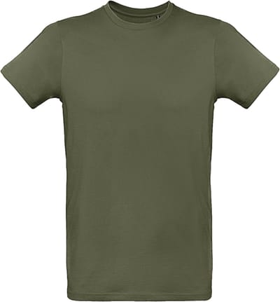 T-shirt met ronde hals 'Organic Inspire Plus'/men Urban Khaki - S