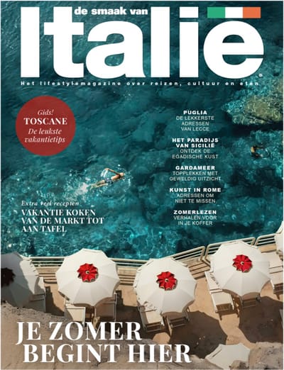 De Smaak van Italië zomernummer - Lecce (Puglia) - Gardameer - Toscane - Egadische eilanden (Sicilië)