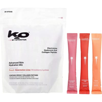 k2o by Sprinter, Geavanceerde Huid Hydratatie Mix, Variëteitenpakket, 20 Sticks, 159,7g white
