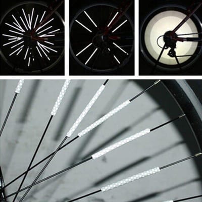 KELERINO. Fietsreflector - Reflector - Spaakreflectoren - 72 Stuks - Spaakreflectoren Fiets