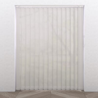 Lamellen set Easy Screen - Transparant - White - 40 x 260 - 5 lamellen