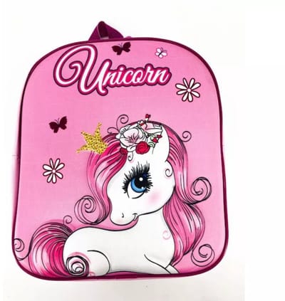 Unicorn rugzak 3d - Unicorn rugazk- Unicorn - Rugzak - Unicorn Pink Blossom 3D-rugzak, tas 30 cm