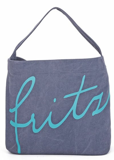 Fritzi aus Preußen Schoudertas Canvas Easy03 Shoulder Bag Blue Donkerblauw