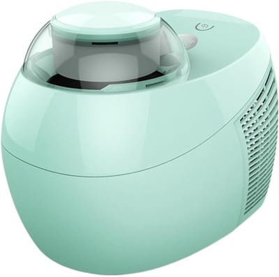 Mini Ijsmachine - Zelfgemaakte Desserts - Thuis Genieten - Snelle Invriestijd - 500ml Capaciteit - Blauw Groen