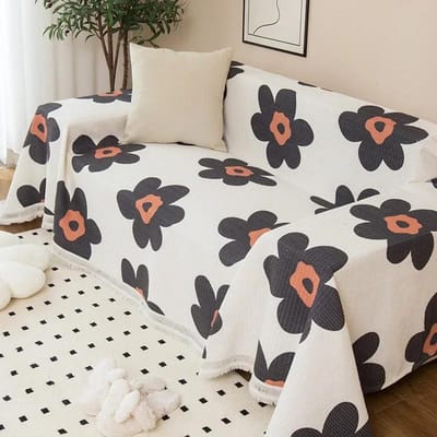 Luxe Bankhoes Chenille Bankhanddoek Deken Bankhoes Universele Anti-kattenkras Bankhoes voor Woonkamer 1/2/3/4 Zits 180x90cm 1pcs