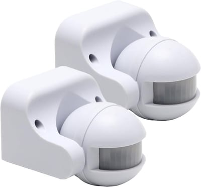 2x PIR Infrarood Bewegingssensor Lichtschakelaar Plafondmontage