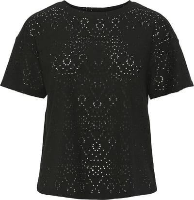 PIECES - PCABBY SS BROD ANG TEE NOOS BC - Meisjes - T-shirts