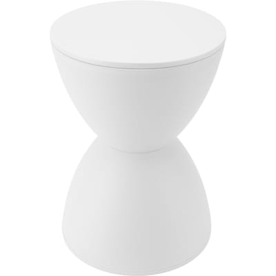 Zandloper Vormige Kruk Plastic Modern Eenvoudig Scandinavische Stijl Huishoudelijke Ronde Kruk voor Badkamer Paskamer white