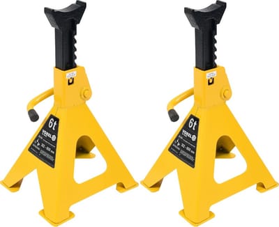 VOREL Assteunen 2 stuks - 6 ton draagkracht - 31x27x47 cm