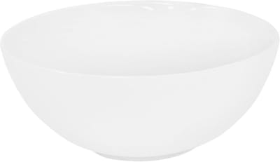 ECD Germany wastafelmeubel Ø 320 x 135 mm van keramiek rond wit opzetwastafel waskom handwastafel lavabo spoelbak wastafel waskom watervalwaskom handspoelbak wasbak inbouwwastafel