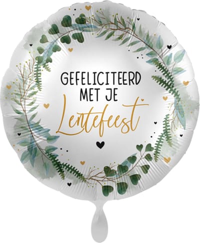 Folieballon - Lentefeest