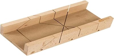 Houten Verstekbak 350 x 120 x 50 mm voor Nauwkeurige Zaagsneden